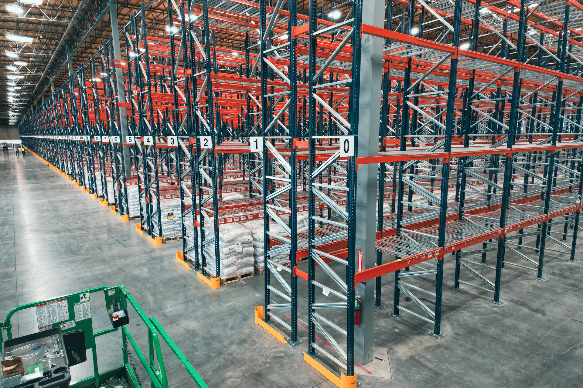 Industrial pallet racks and warehouse racking considerations